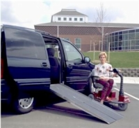 Side Door Ramp: 6' x 26"