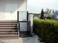 AmeriGlide Atlas Commercial Vertical Wheelchair Lift