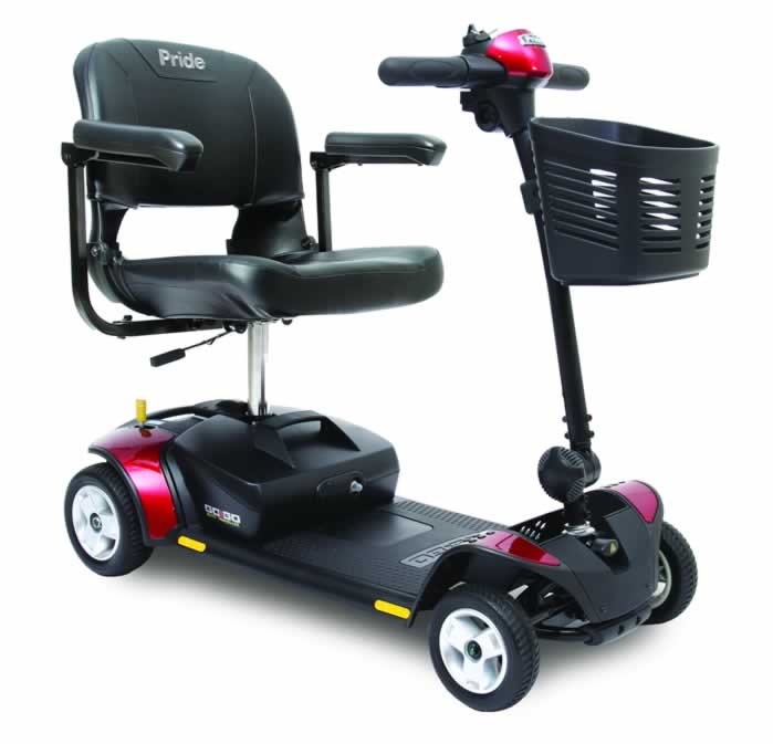 Pride GoGo Elite Traveller 4 Wheel Travel Electric Scooter 4 Wheel