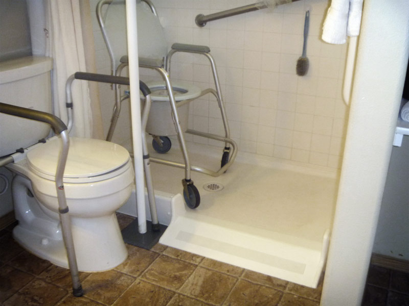 RollIn Shower Conversion Kit by AmeriGlide