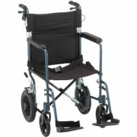 Heavy Duty Lightweight Transport Chair 22"